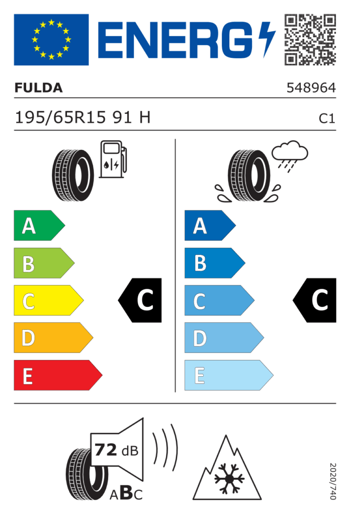 FULDA Z195/65 R15 KRISTALL CONTROL HP2 91H