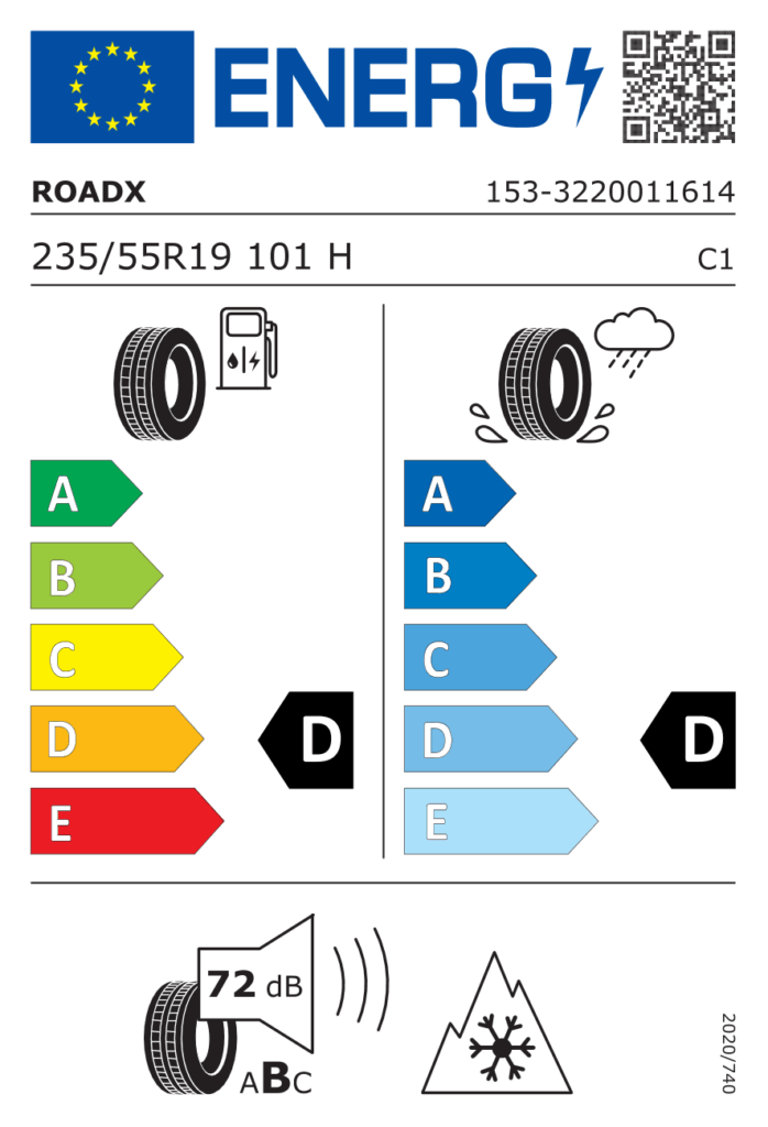 ROADX Z235/55 R19 RXFROST WH12 101H RG