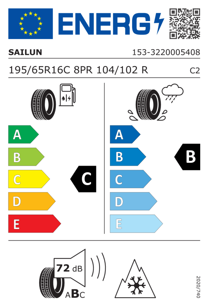 SAILUN Z195/65 R16C ENDURE WSL1 104/102R