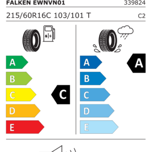 FALKEN Z215/60 R16C EUROWINTER VAN01 103/101T - obrazek 2