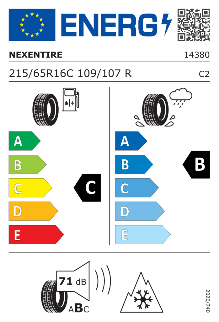 NEXEN Z215/65 R16C WINGUARD WT1 109/107R