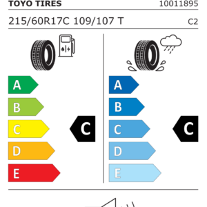 TOYO L215/60 R17C NANO ENERGY VAN 109/107T - obrazek 2