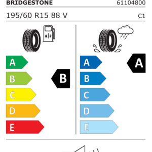 BRIDGESTONE L195/60 R15 TURANZA T005 88V - obrazek 2