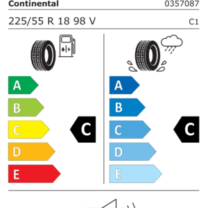 CONTINENTAL L225/55 R18 CONTICROSSCONTACT LX 2 98V FR - obrazek 3
