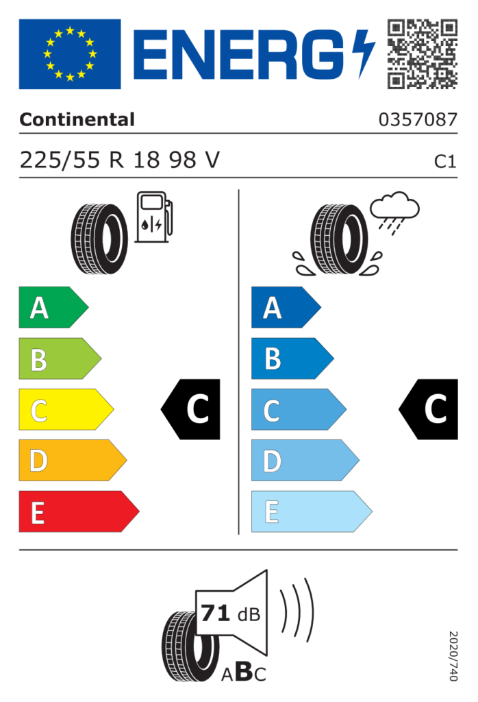 CONTINENTAL L225/55 R18 CONTICROSSCONTACT LX 2 98V FR