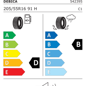 DĘBICA L205/55 R16 PRESTO HP 2 91H - obrazek 3