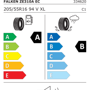 FALKEN L205/55 R16 ZIEX ZE310A EC 94V XL AO - obrazek 3