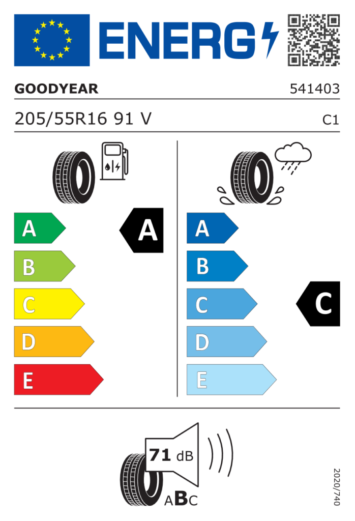 GOOD-YEAR L205/55 R16 EFFICIENTGRIP PERFORMANCE 91V FI