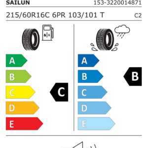 SAILUN L215/60 R16C COMMERCIO PRO 103/101T - obrazek 2