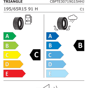 TRIANGLE L195/65 R15 RELIAX TOURING TE307 91H - obrazek 3