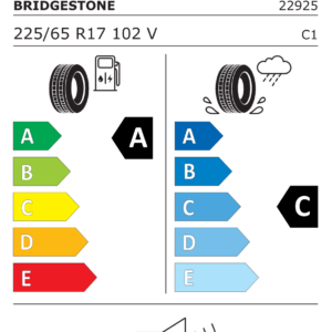 BRIDGESTONE L225/65 R17 TURANZA ECO 102V ENLITEN - obrazek 4