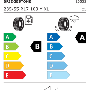 BRIDGESTONE L235/55 R17 TURANZA 6 103Y XL ENLITEN - obrazek 2