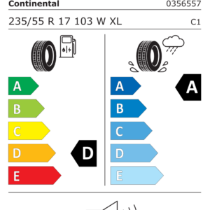 CONTINENTAL L235/55 R17 CONTIPREMIUMCONTACT 5 103W XL - obrazek 2