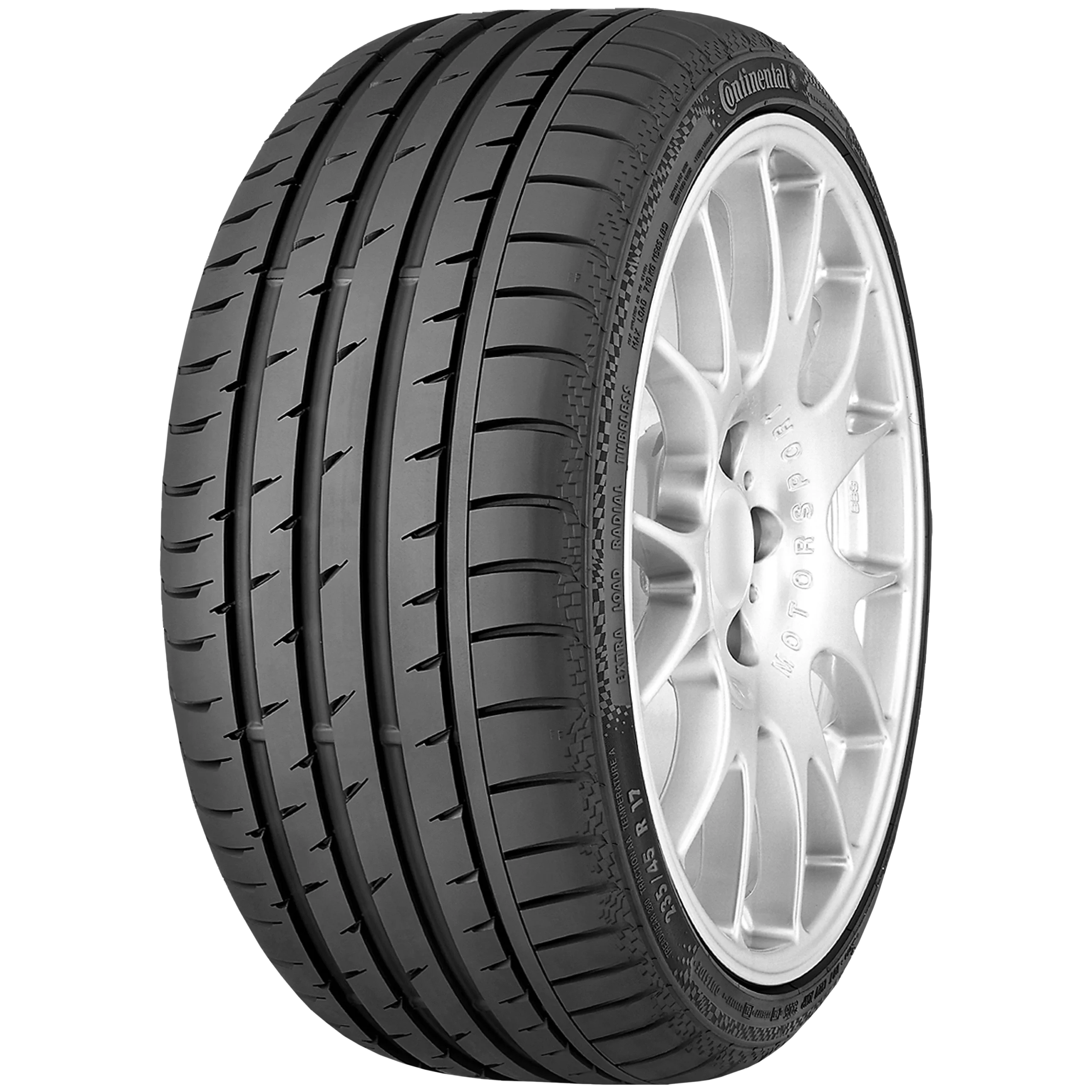 CONTINENTAL L245/45 R18 CONTISPORTCONTACT 3 E SSR 96Y SSR * - obrazek 1