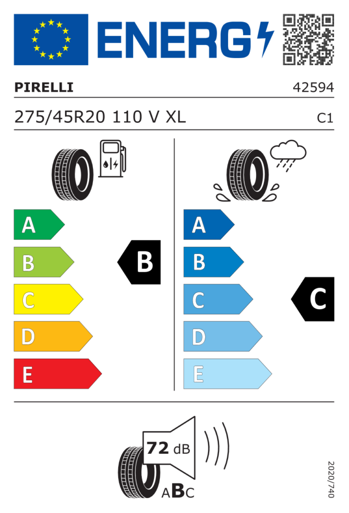 PIRELLI L275/45 R20 SCORPION VERDE ALL SEASON 110V XL RG VOL