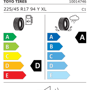 TOYO L225/50 R17 PROXES SPORT 2 98Y XL RG - obrazek 2