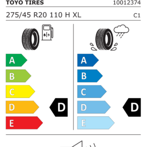 TOYO L275/45 R20 OPEN COUNTRY A/T+ 110H XL AT RG - obrazek 2