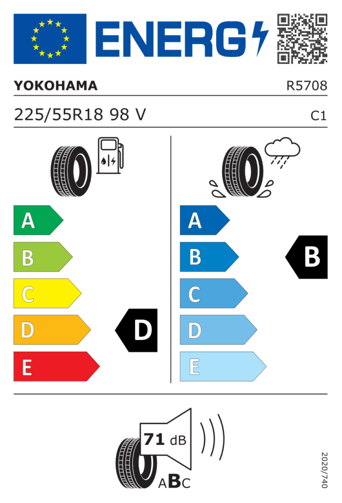 YOKOHAMA L225/55 R18 GEOLANDAR CV G058 98V