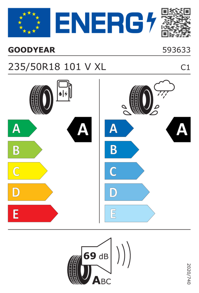 GOOD-YEAR L235/50 R18 EAGLE F1 ASYMMETRIC 6 101V XL