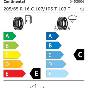 CONTINENTAL Z205/65 R16C VANCOWINTER 2 107/105T - obrazek 2