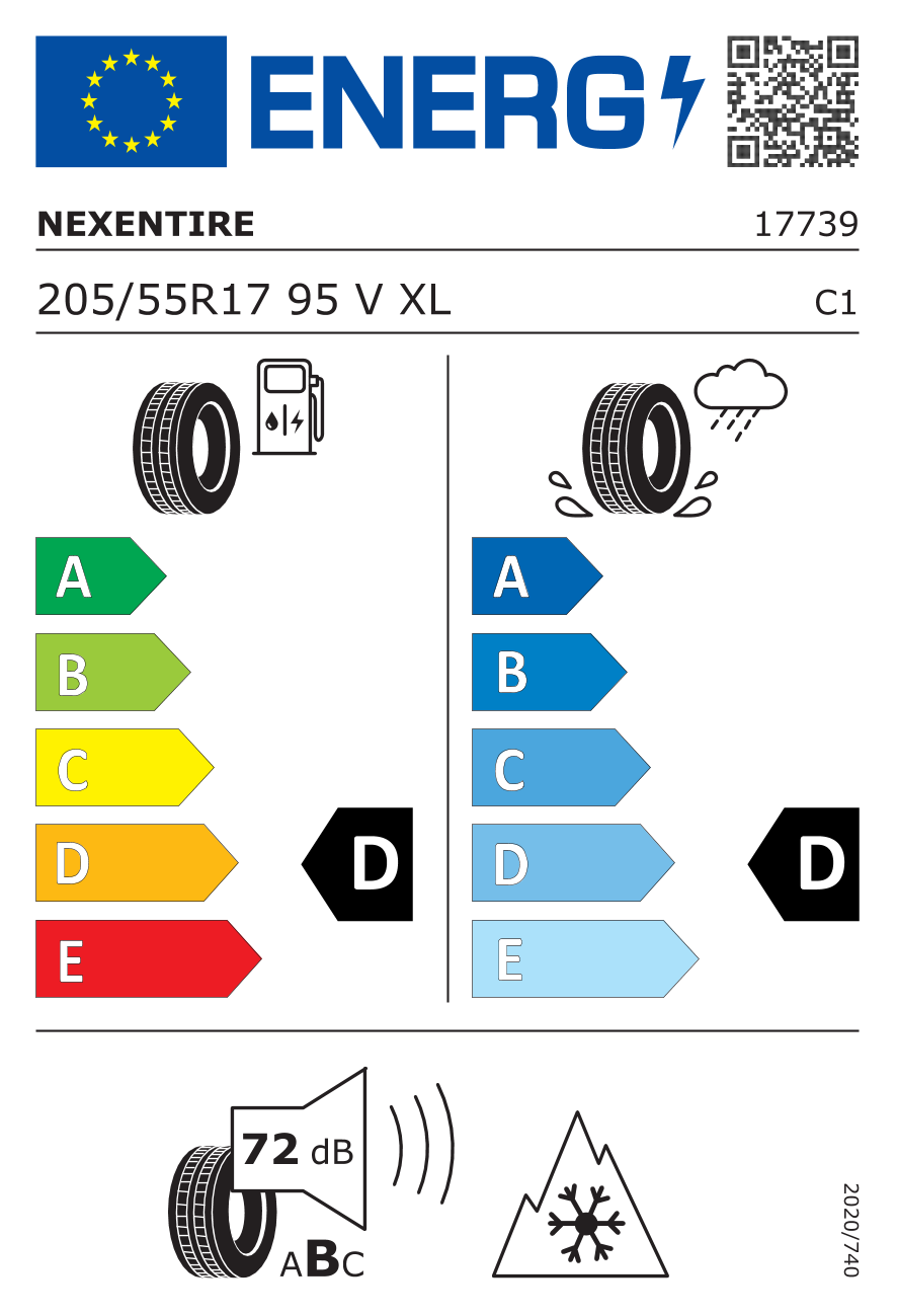 NEXEN Z205/55 R17 WINGUARD SPORT 2 95V XL - obrazek 3