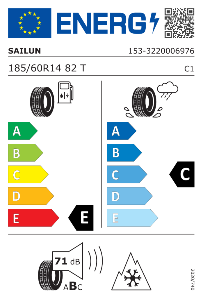 SAILUN Z185/60 R14 ICE BLAZER ALPINE PLUS 82T