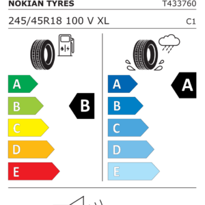 NOKIAN Z245/45 R18 SNOWPROOF 3P 100V XL RG - obrazek 3