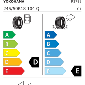 YOKOHAMA Z245/50 R18 ICE GUARD IG60 104Q XL RPB - obrazek 3
