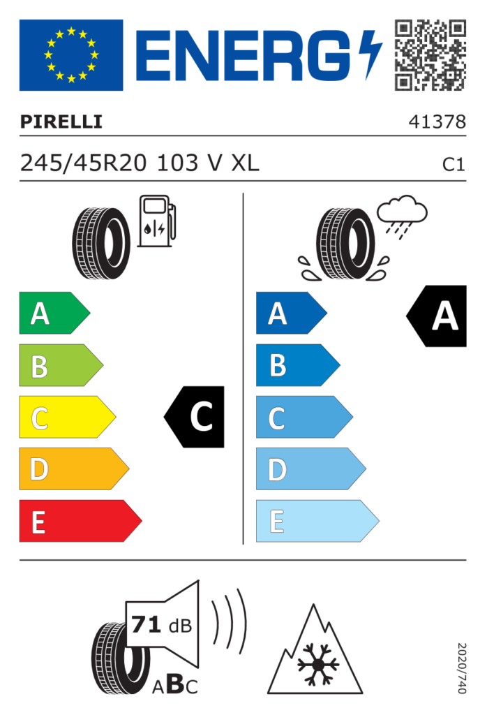 PIRELLI Z245/45 R20 SCORPION WINTER 2 103V XL NCS ELT RG
