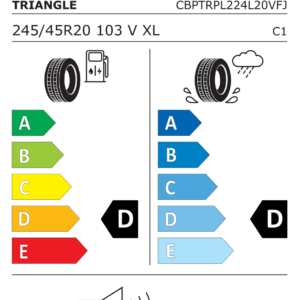 TRIANGLE Z245/45 R20 SNOWLINK PL02 103V XL - obrazek 3