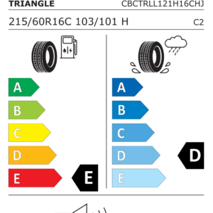 TRIANGLE Z215/60 R16C SNOWLINK LL01 103/101H - obrazek 3